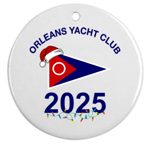 OYC - 2.75" Round Ceramic Ornament Thumbnail